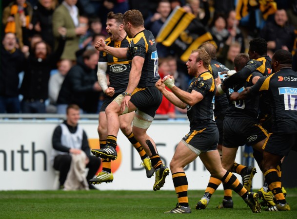 Wasps celebrate