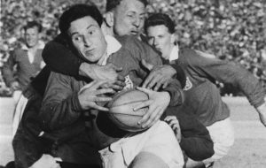 Cliff Morgan, 1955 Lions