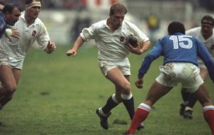 Peter Winterbottom in action against France