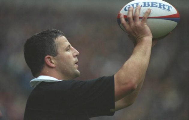 Sean Fitzpatrick of New Zealand