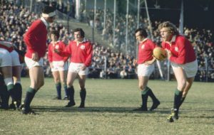 Ireland's Fergus Slattery representing the Lions