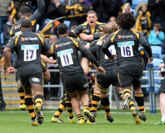 Wasps celebrate