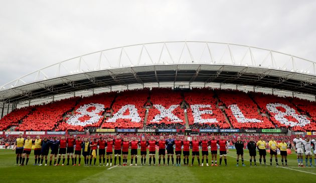 Outstanding tribute: Munster did Anthony Foley proud.
