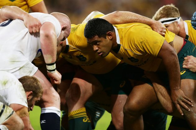 Head to head: The tussle between Scott Sio and Dan Cole could be pivotal on Saturday