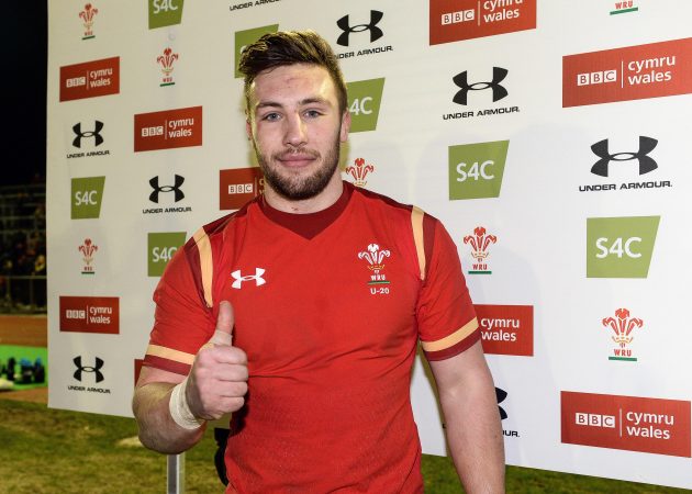 Thumbs up: Billy McBryde was Man of the Match in Wales U20s' win over France U20 in 2016.
