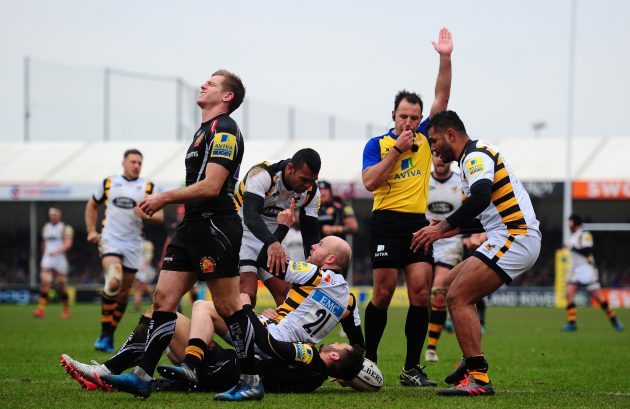Joe Simpson try