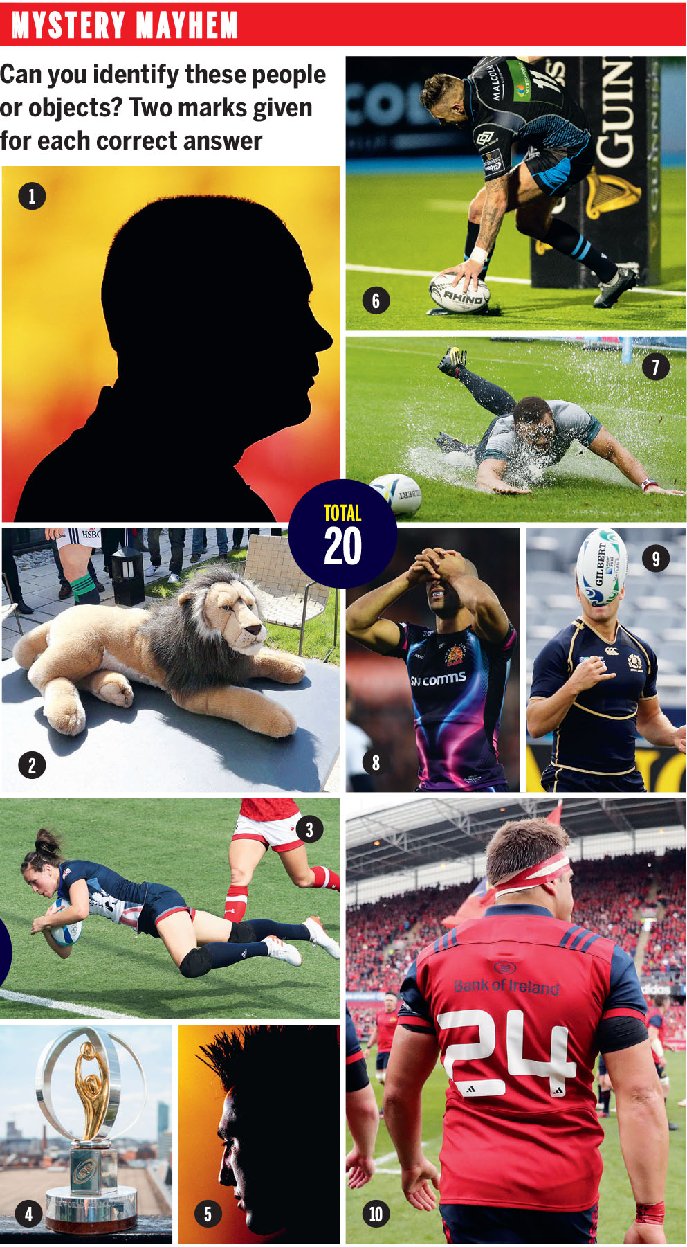The Rugby World Quiz of the Year Rugby World