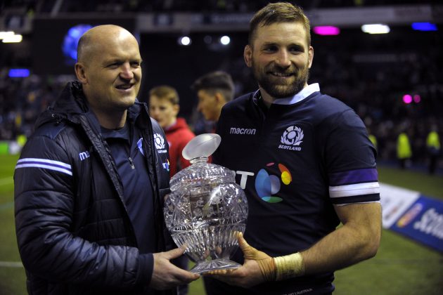 Gregor Townsend and John Barclay