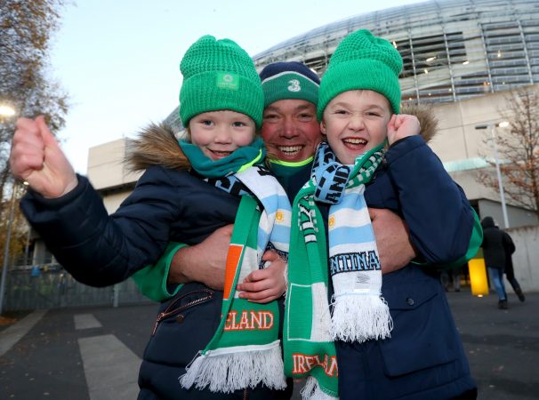 Ireland fans