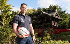 WATCH: Shane Williams and Andy Powell try Sumo Wrestling