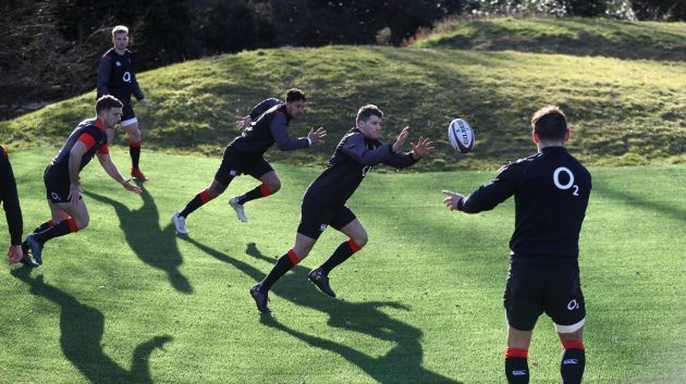 Six Nations England v Wales preview Richard Wigglesworth in training