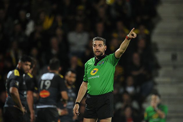 French referee Jerome Garces