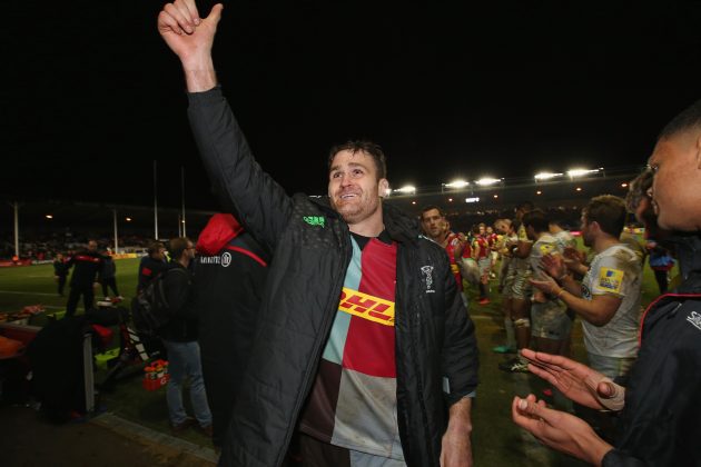 Harlequins second-row and former Wallaby James Horwill