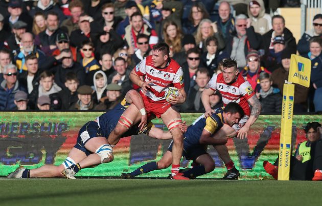 Six Nations Italy v Scotland Preview Jake Polledri in action for Gloucester