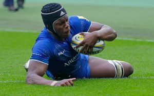 Maro Itoje Mocks The Doubters After Scoring Try