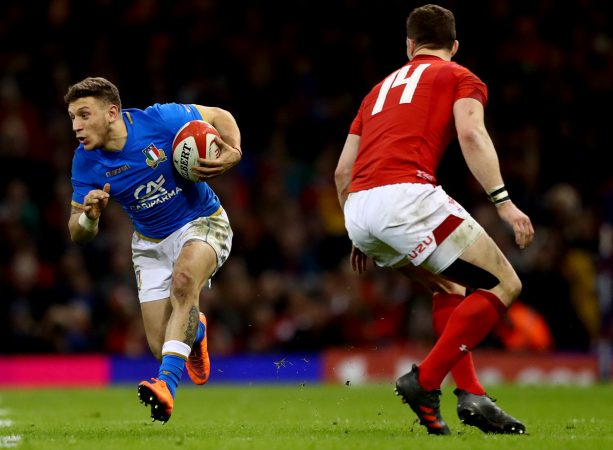 Six Nations Italy v Scotland Preview Matteo Minozzi v Wales