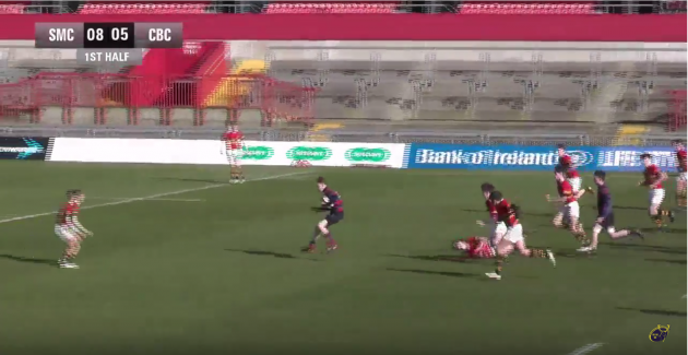 Keith Wood's son scores wonder try