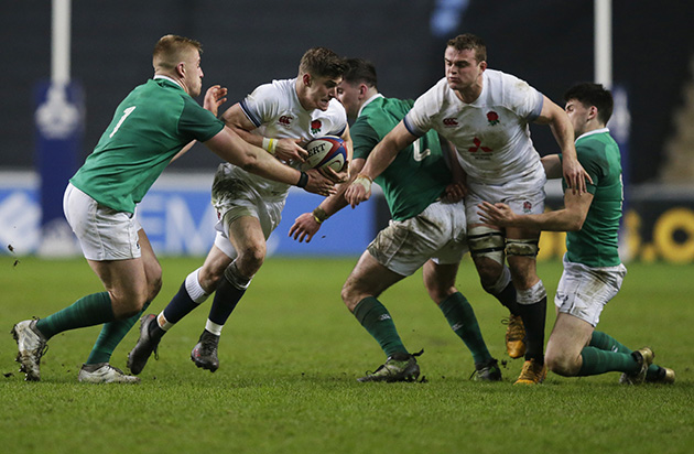 Northampton and England U20 fly-half James Grayson
