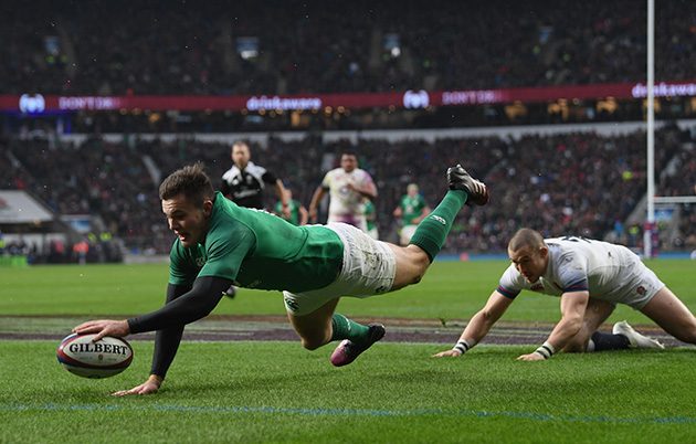 Ireland wing Jacob Stockdale