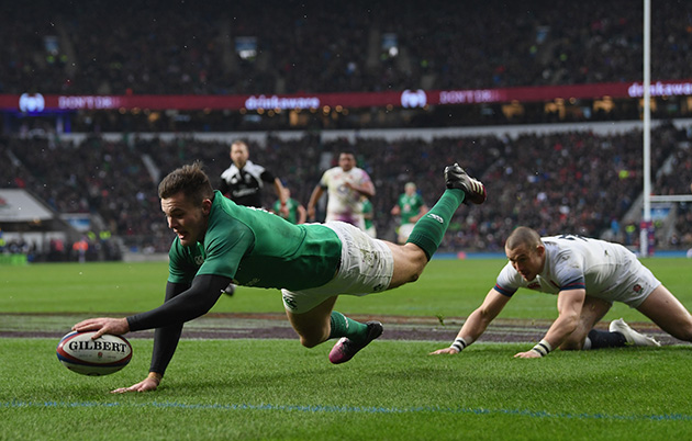 Ireland wing Jacob Stockdale
