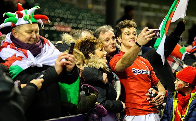 Dragons and Wales U20 wing Joe Goodchild