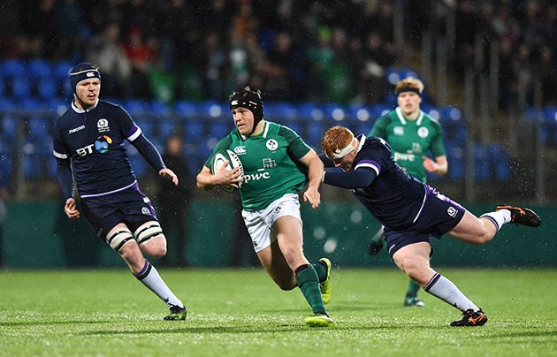 Ulster and Ireland U20 centre Angus Curtis