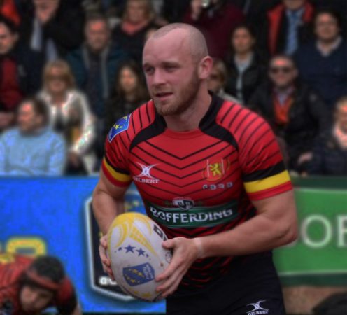 Belgium rugby Ollie Claxton
