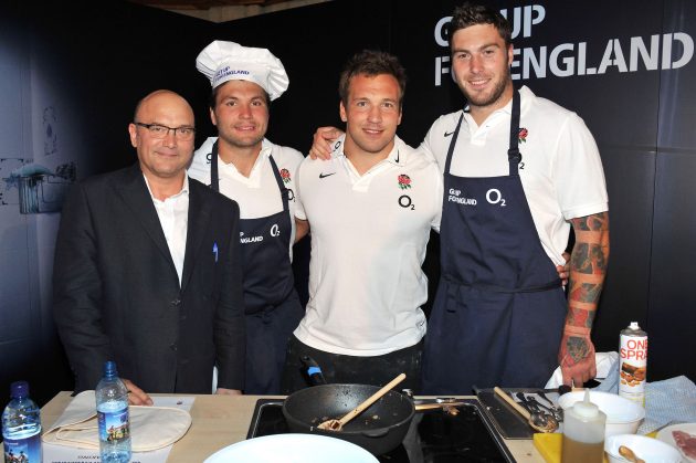 Gregg Wallace at a rugby event in 2011
