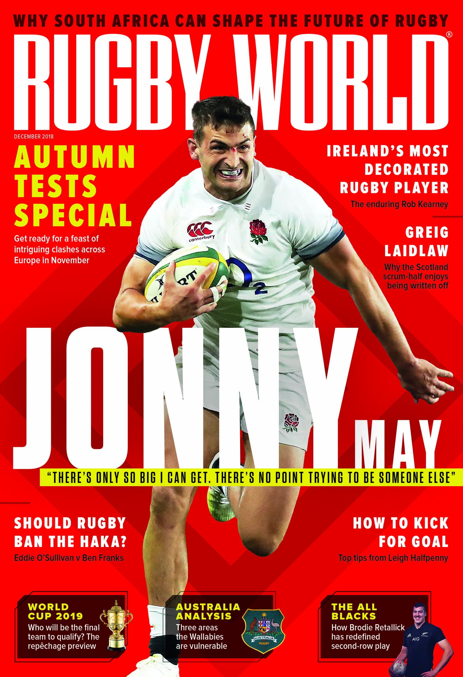 Rugby World’s December 2018 issue full contents