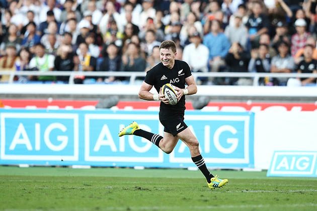 Beauden Barrett's box of tricks in Yokohama