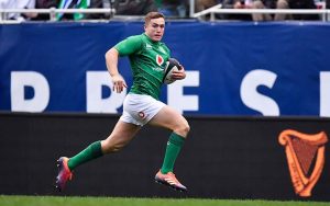 Jordan Larmour scores hat-trick against Italy