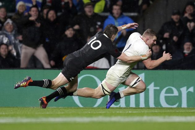 Sam Underhill's disallowed try v NZ