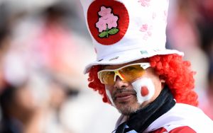 Japanese rugby fan
