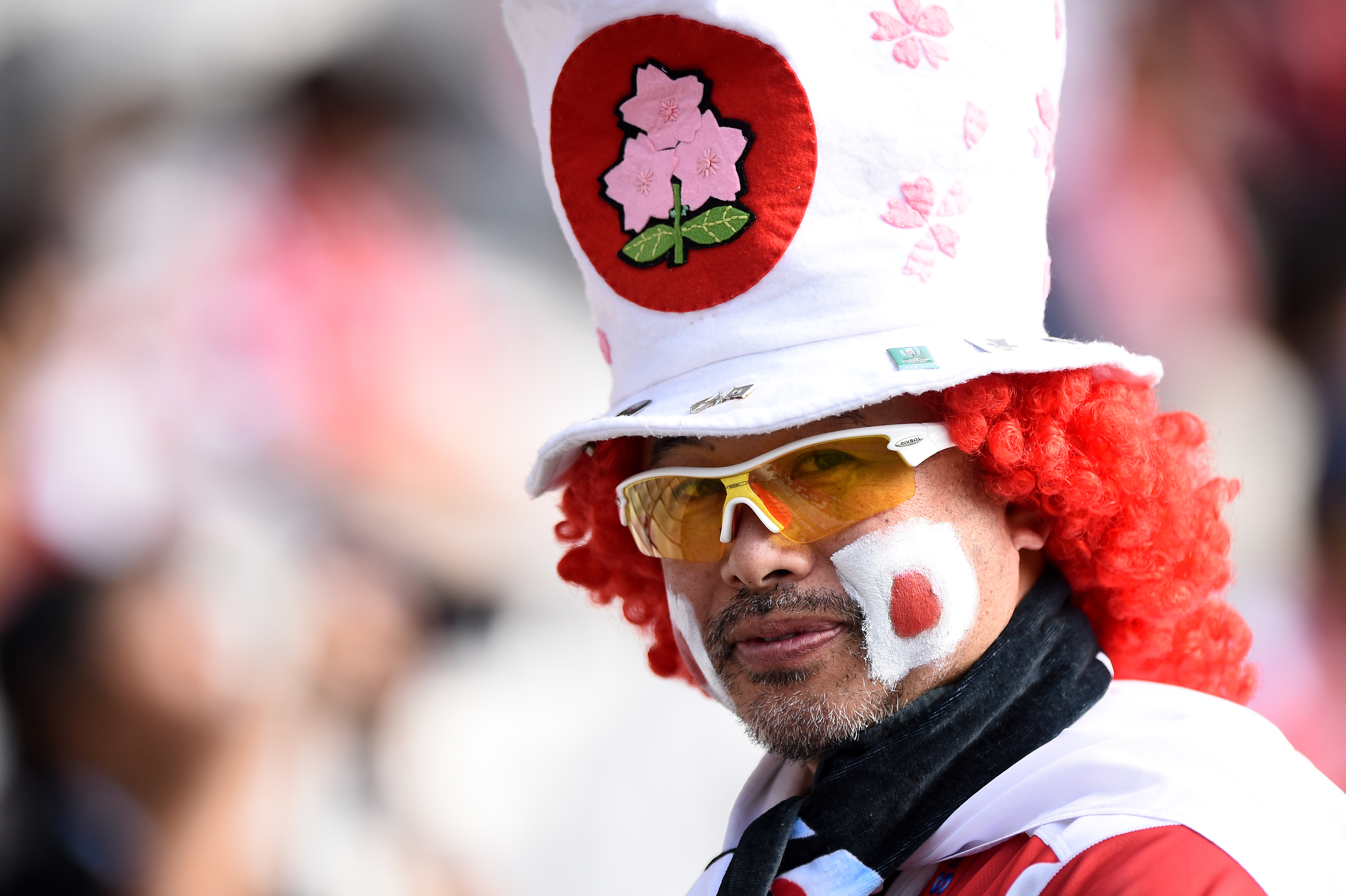 Japanese rugby fan