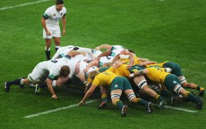 England v Australia scrum, 2017