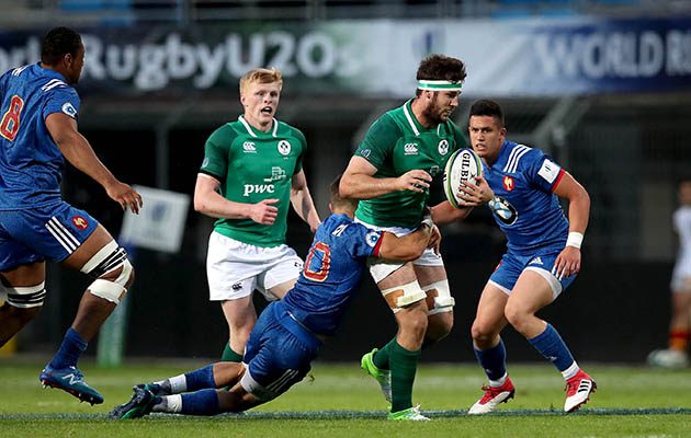 Leinster and Ireland U20 back-row Caelan Doris