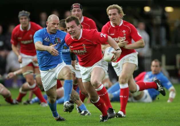 Matthew Rees scores for Wales v Italy, 2007