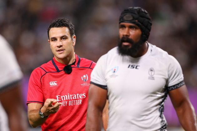 Rugby referee Ben O'Keeffe