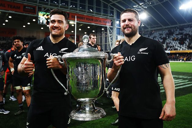 Codie Taylor and Dane Coles