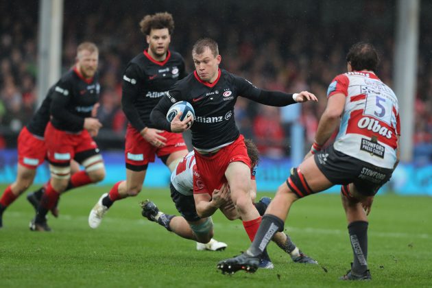 Nick Tompkins of Saracens