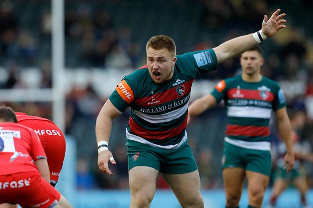 Leicester and England U20 prop Joe Heyes