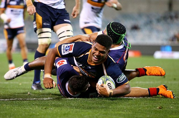 Brumbies back-row Rob Valetini