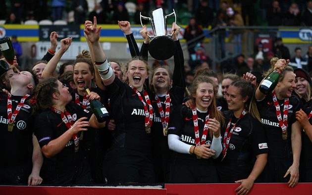 Saracens win back-to-back Tyrrells Premier 15s titles