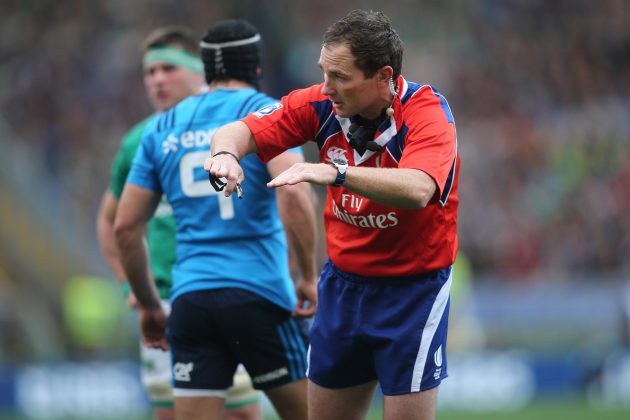 Six Nations Italy v Ireland preview Referee Glen Jackson