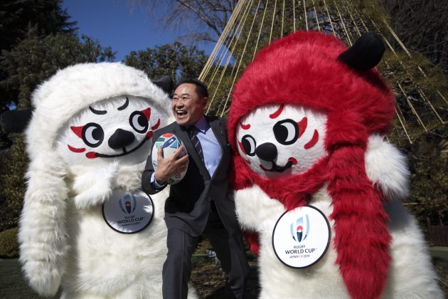 Win a guide book for rugby fans going to the World Cup in Japan the World Cup mascots