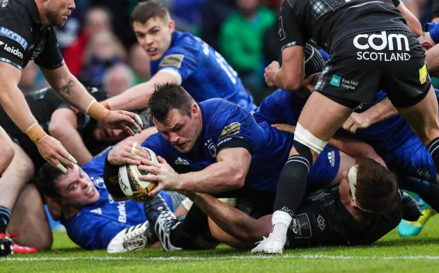 Guinness Pro14 final Cian Healy scores for Leinster
