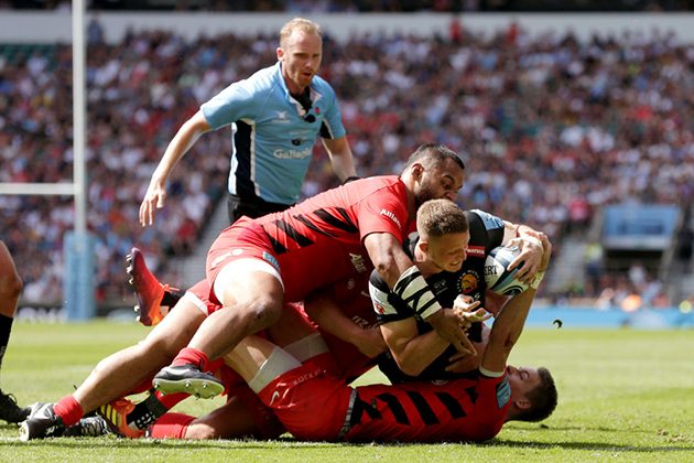 Saracens win back-to-back Premiership titles