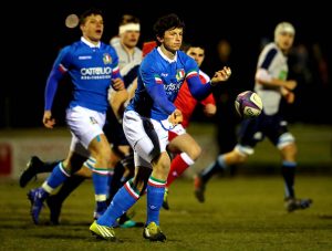 Italy U20 centre Matteo Moscardi