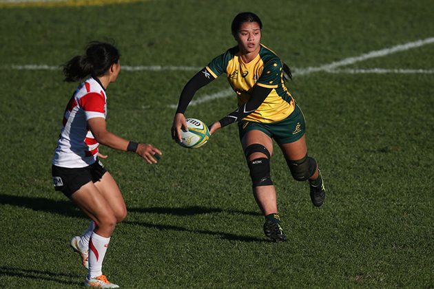 Australia Women’s centre Alysia Lefau-Fakaosilea