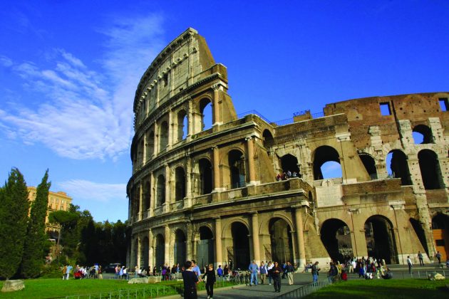 The Colosseum in Rome